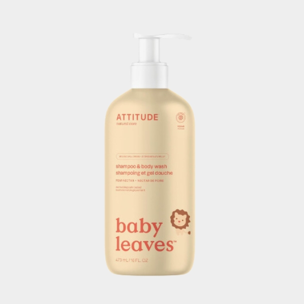 baby-12.jpg ATTITUDE 2-in-1 Shampoo and Body Wash for Baby - Image 1