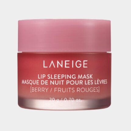 LANEIGE Lip Sleeping Mask - Berry: Nourish & Hydrate with Vitamin C, Antioxidants, 0.7 oz.